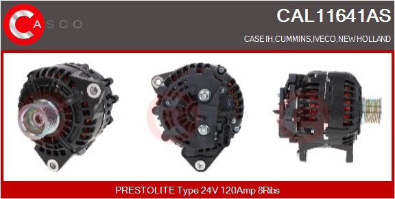 CASCO Alternatore CASE IH,CUMMINS,IVECO,NEW HOLLAN