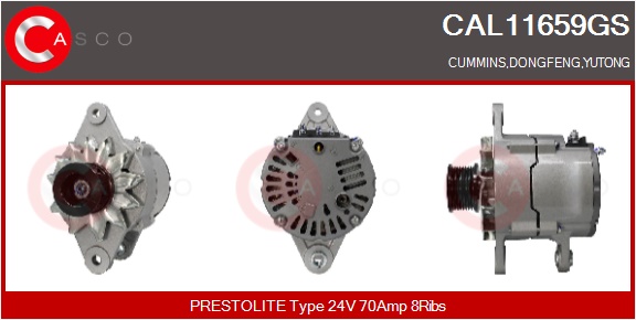 CASCO Altern.DONGFENG CUMMINS, YUTONG