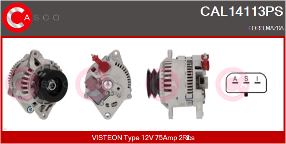 CASCO Alternatore FORD,MAZDA