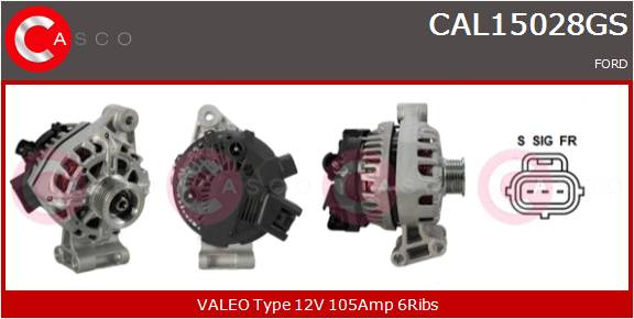 CASCO Alternatore FORD