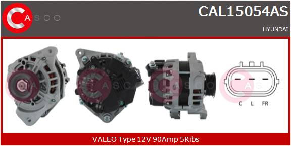 CASCO Altern.HYUNDAI