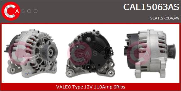 CASCO Alternatore VW