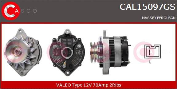 CASCO Altern.MASSEY FERGUSON