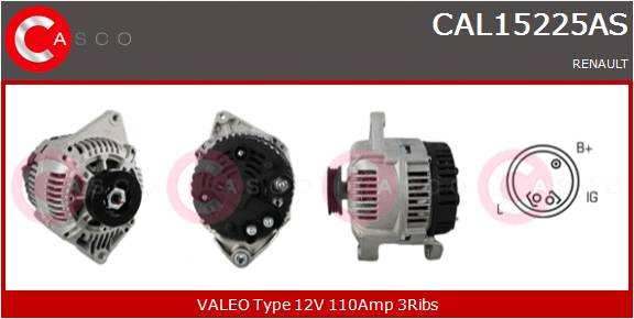 CASCO Altern.RENAULT