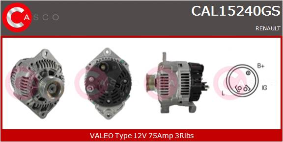 CASCO Altern.RENAULT