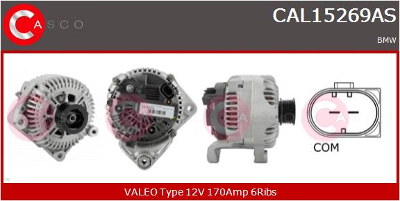 CASCO Altern.BMW-14V170A