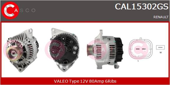 CASCO Altern.RENAULT