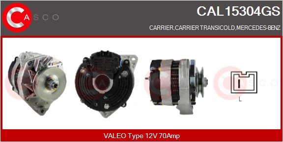 CASCO Altern.CARRIER,THERMO KING