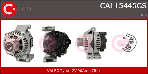 CASCO Altern.TATA Fiat Engine