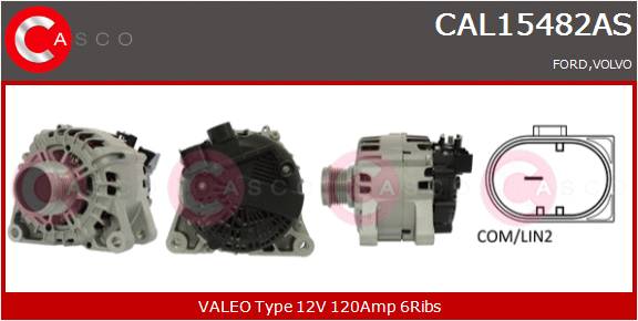 CASCO Altern.Ford C-MAX II-FOCUS III