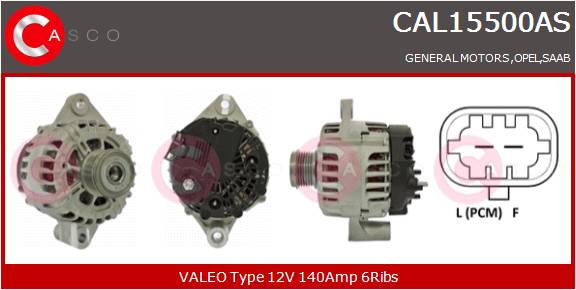 CASCO Altern.GM,OPEL