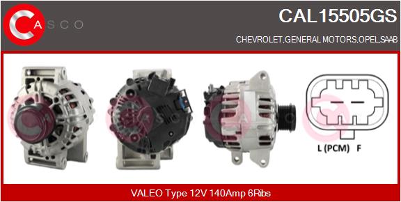 CASCO Altern.GM,OPEL