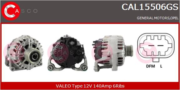 CASCO Altern.GM,OPEL