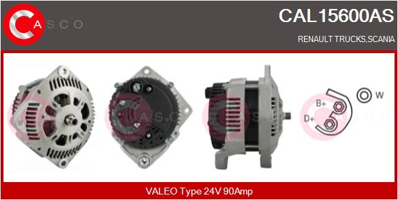 CASCO Altern.RENAULT TRUCKS