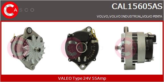 CASCO Altern.VOLVO PENTA
