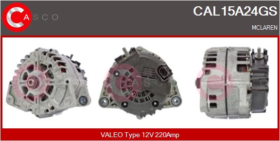 CASCO ALTERNATORE  Mc Laren
