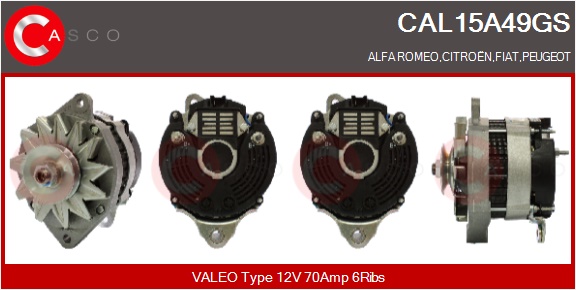 CASCO Altern.CITR.PEUGEOT