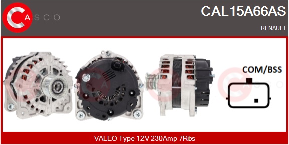 CASCO Alternatore NISSAN,RENAULT
