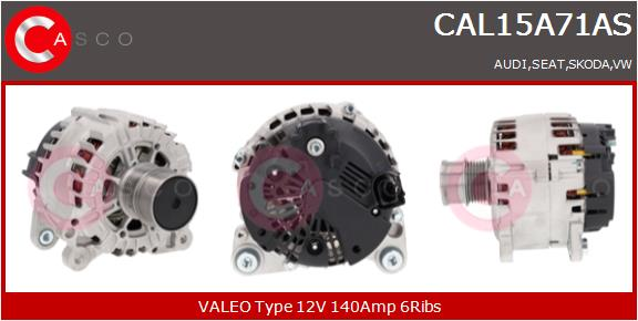 CASCO Alternatore AUDI,SEAT,SKODA,VW