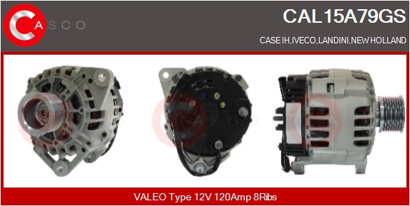 CASCO Altern.IVECO,LANDINI, NEW HOLLAND