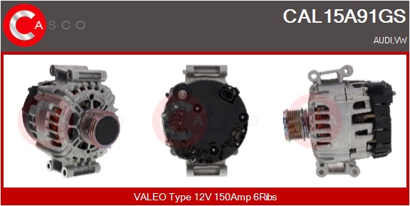 CASCO Alternatore AUDI