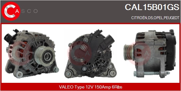 CASCO Altern.CITR.OPEL,PEUGEOT