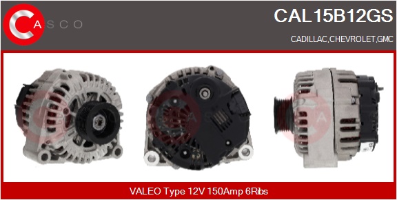 CASCO Altern.CADILLAC,CHEVROLET,GMC