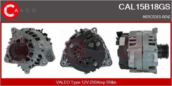 CASCO Alternatore MERCEDES