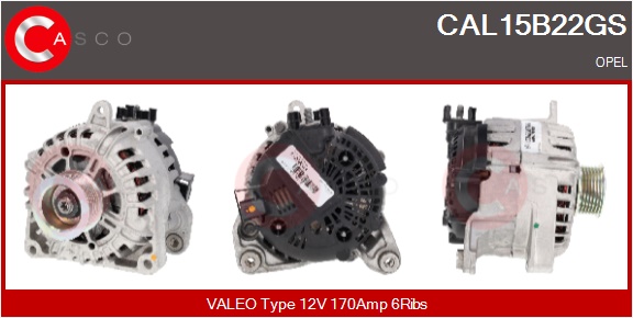 CASCO Alternatore OPEL