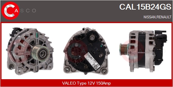 CASCO Alternatore NISSAN,RENAULT