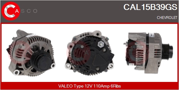 CASCO Alternatore CHEVROLET