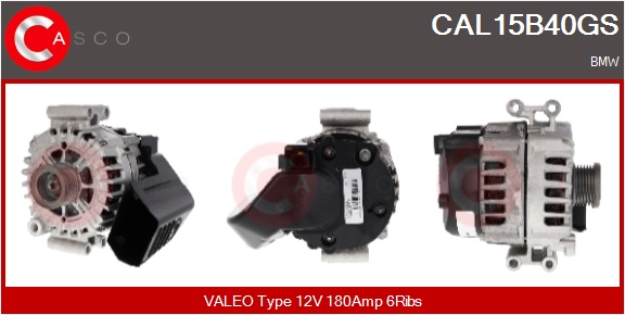 CASCO Alternatore BMW
