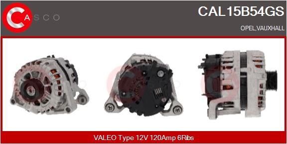 CASCO Alternatore OPEL,VAUXHALL