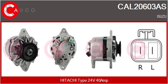 CASCO Altern.ISUZU