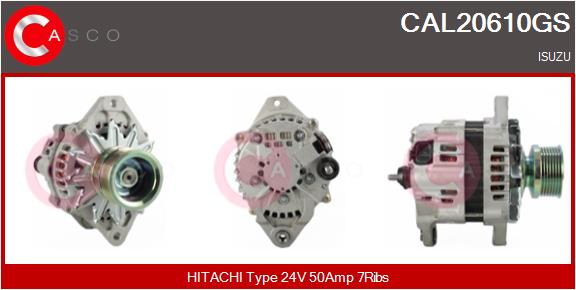 CASCO Altern.ISUZU