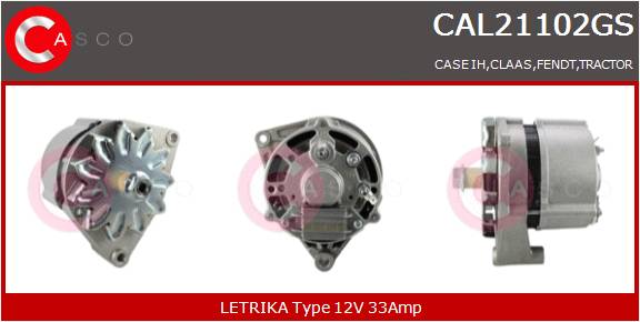 CASCO Altern.Tractor Apllications