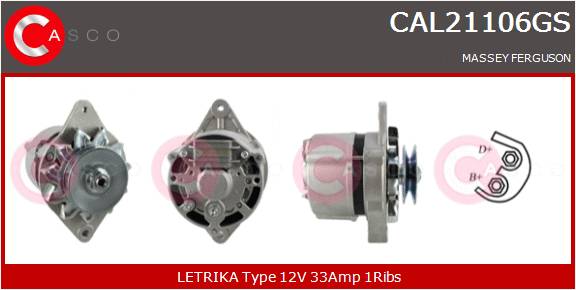 CASCO Altern.MASSEY FERGUSON