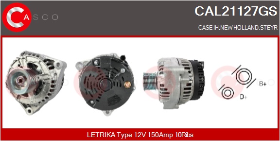 CASCO Altern.CASE,NEW HOLLAND