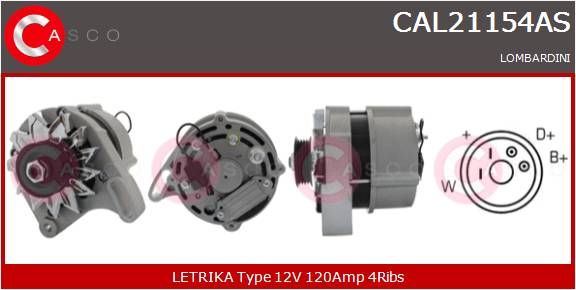 CASCO Altern.LOMBARDINI