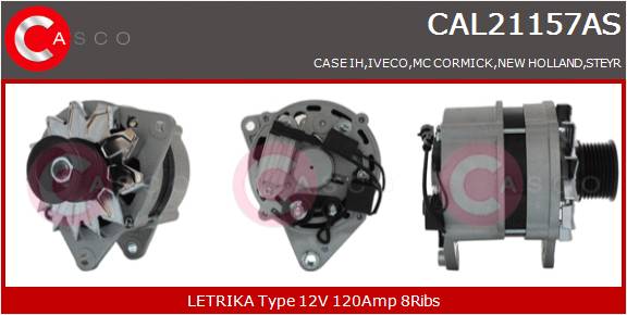 CASCO Altern.IVECO,CASE