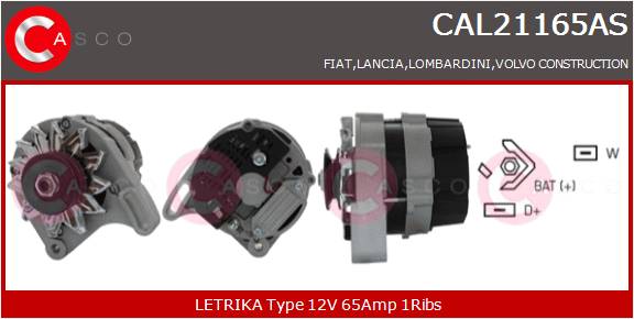 CASCO Altern.LOMBARDINI