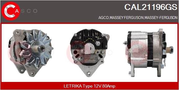 CASCO Altern.MASSEY FERGUSON,AGCO