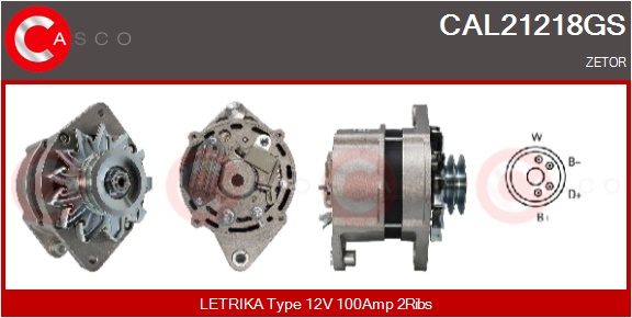 CASCO Altern.ZETOR