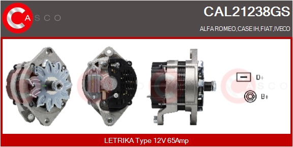CASCO Altern.FIAT,IVECO