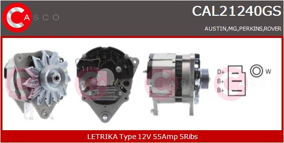 CASCO Altern.PERKINS