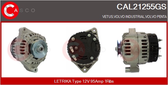 CASCO Altern.Orig.VETUS,VOLVO PENTA