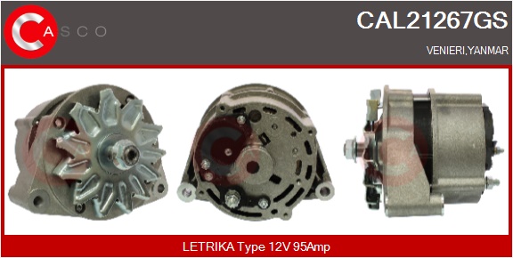 CASCO Altern.VENIERI,YANMAR