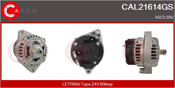 CASCO ALTERNATORE  AGCO,SISU MARINE
