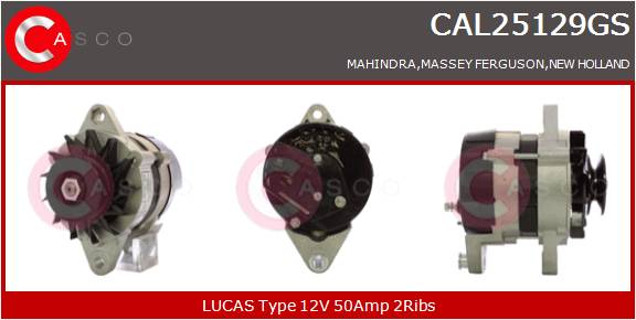 CASCO Altern.MASSEY FERGUSON,NEW HOLLAND,MAH