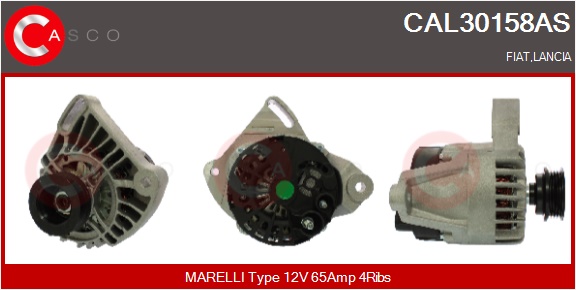 CASCO Altern.14V 65AMP